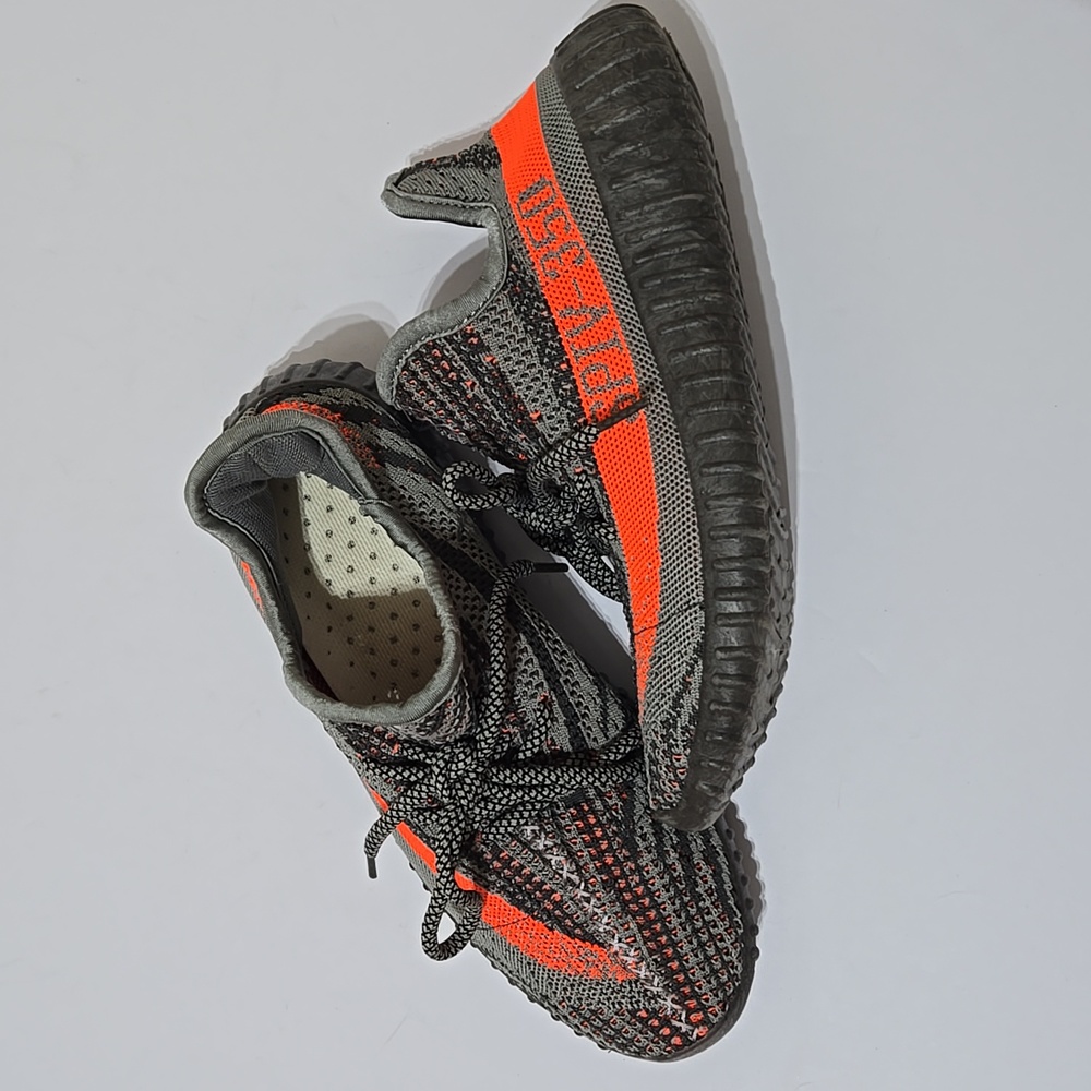 SPIV 350 Gray and Orange Sneakers
